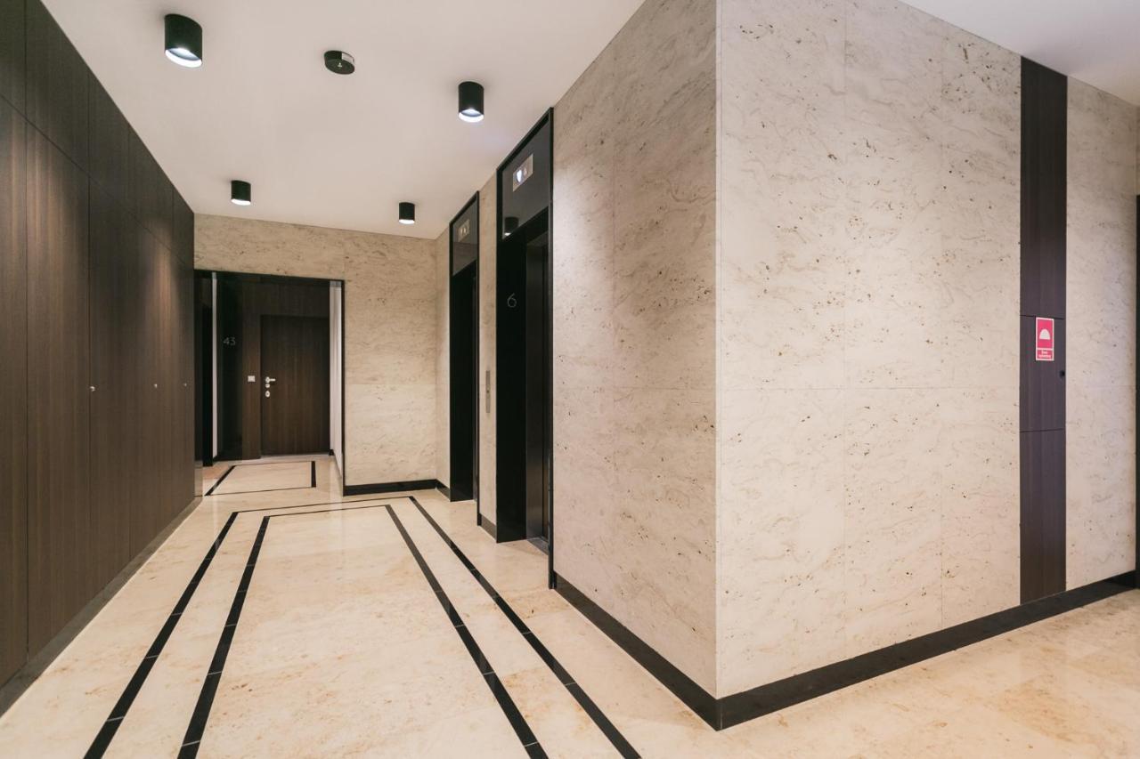 Luxury Apartments Mennica Residence - Golden Apartments - City Center Warschau Exterior foto